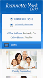 Mobile Screenshot of couplescounselorlosangeles.com